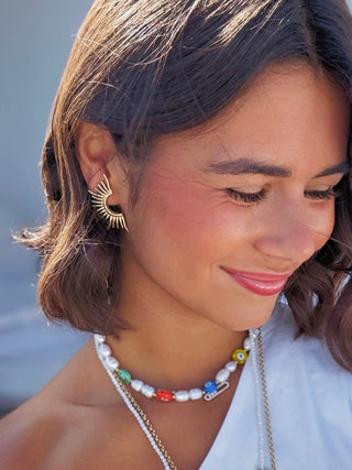 Boucles d'oreilles DEMI SOLEIL
