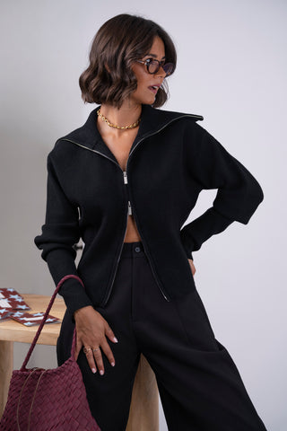 Gilet ZIP noir