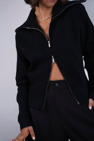 Gilet ZIP noir