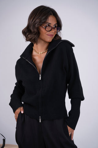 Gilet ZIP noir