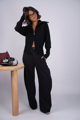 Gilet ZIP noir