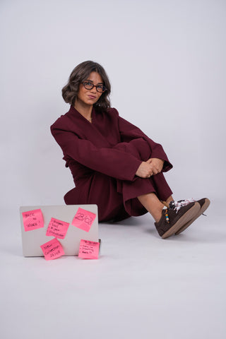 Pantalon ALEX bordeaux
