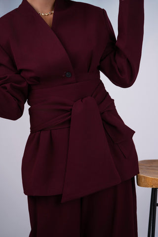 Pantalon ALEX bordeaux