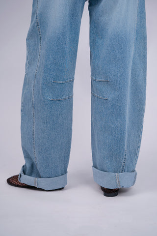 Jean PERLES denim clair