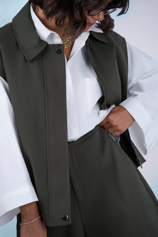 Veste sans manche ARON kaki