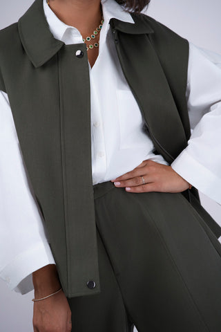 Veste sans manche ARON kaki