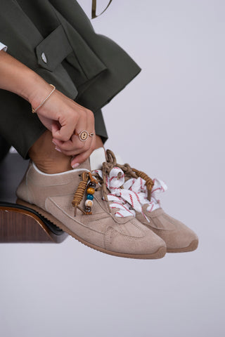 Baskets beige
