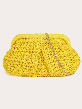 Pochette RAPHIA jaune