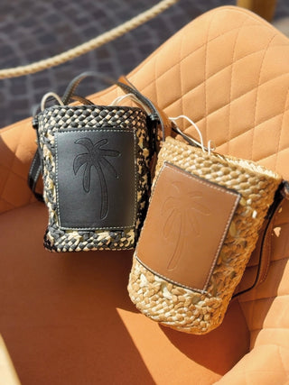 Mini panier PALMIER camel