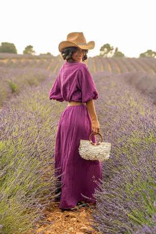 Robe VALENSOLE prune