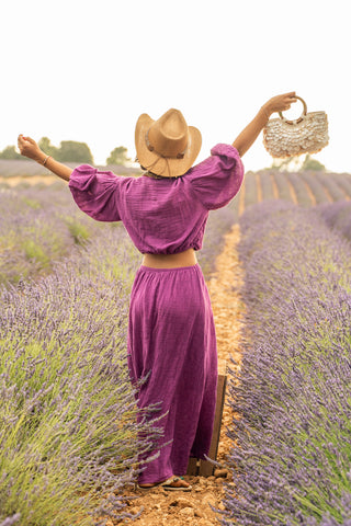 Robe VALENSOLE prune