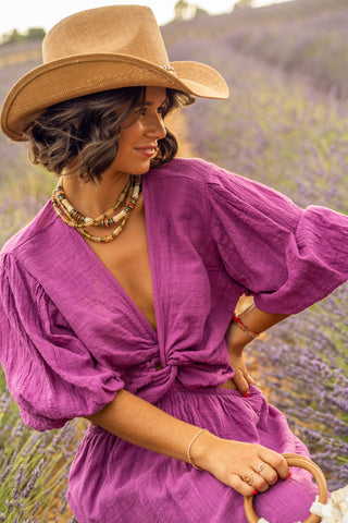 Robe VALENSOLE prune