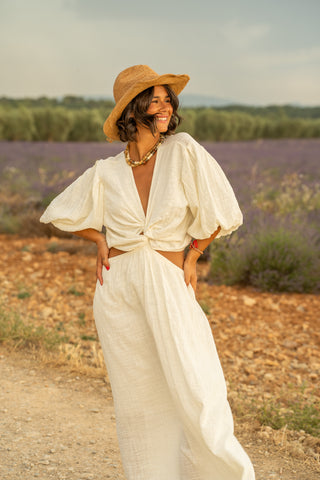Robe VALENSOLE écru