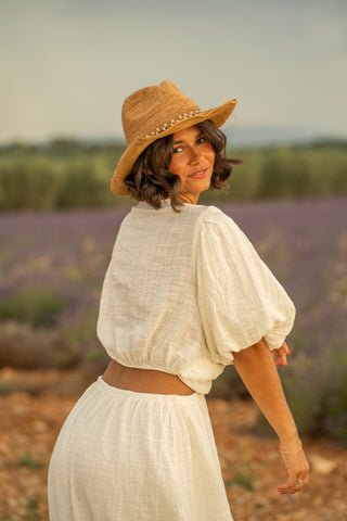 Robe VALENSOLE écru