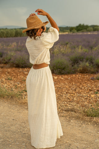 Robe VALENSOLE écru