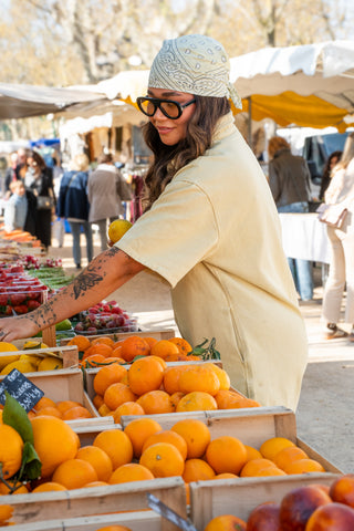 Foulard BANDANA jaune