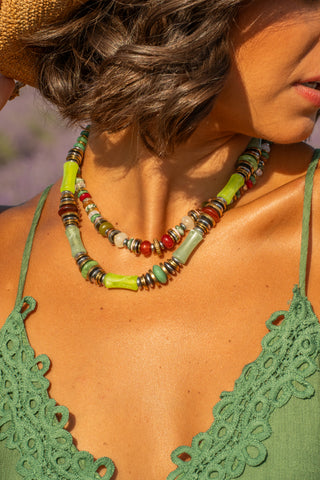 Collier NOMADES vert