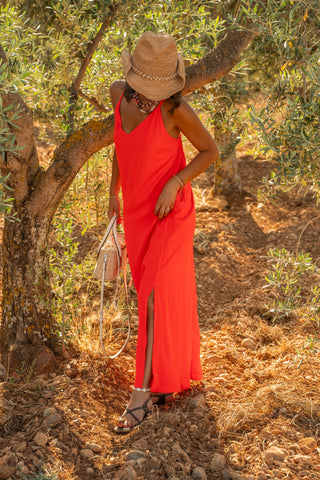 Robe CORALIE orange