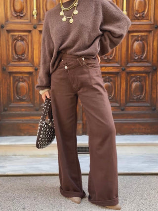 Jean ASYMÉTRIQUE Chocolat