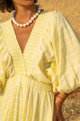 Robe MARKET jaune