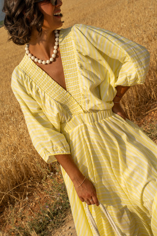 Robe MARKET jaune