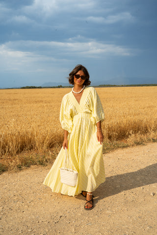 Robe MARKET jaune
