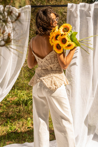 Top en crochet