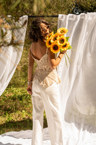 Top en crochet