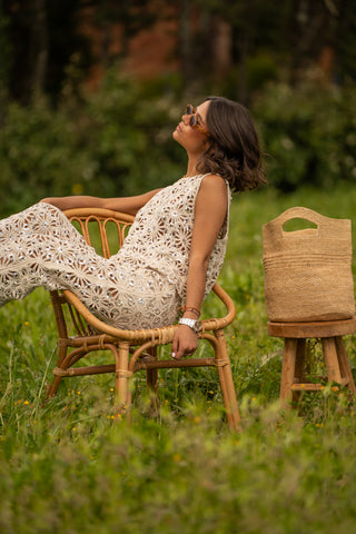 Ensemble en crochet & sequins