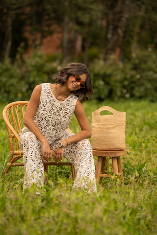 Ensemble en crochet & sequins