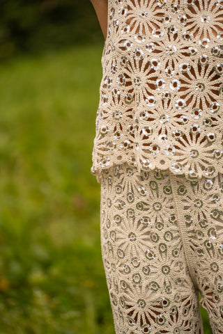 Ensemble en crochet & sequins