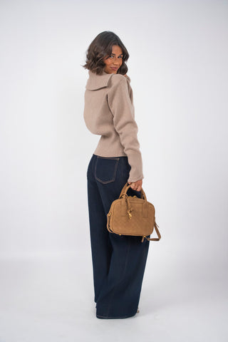 Gilet ZIP beige