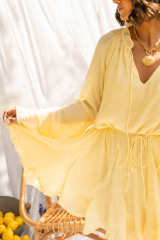 Robe ANABELLE jaune