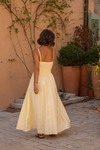 Robe EMPIRE jaune