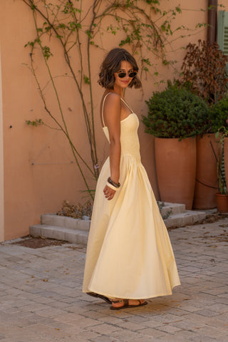Robe EMPIRE jaune