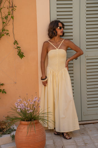 Robe EMPIRE jaune
