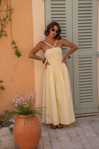 Robe EMPIRE jaune