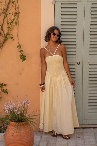 Robe EMPIRE jaune
