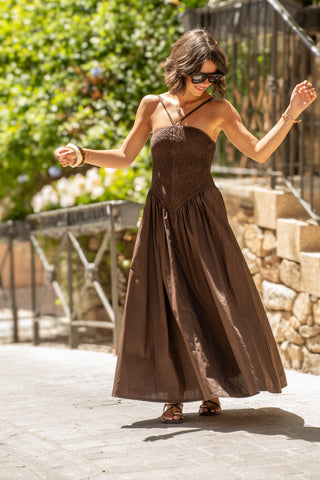Robe EMPIRE chocolat