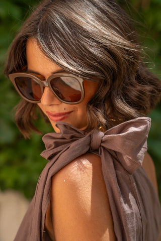 Robe JULIANE chocolat