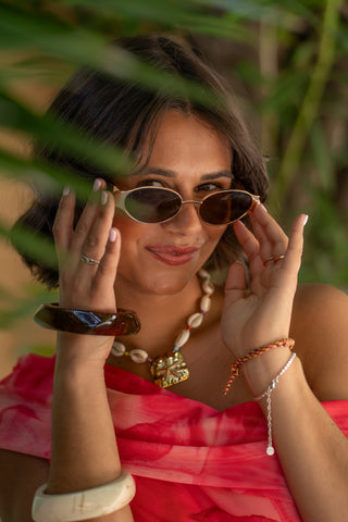 Solaire BELLA gold demi tortoise
