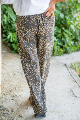 Pantalon LÉOPARD