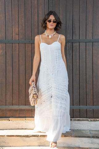 Robe JANE blanc