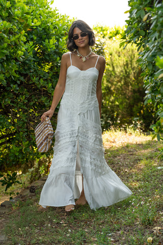 Robe JANE blanc