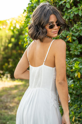 Robe JANE blanc