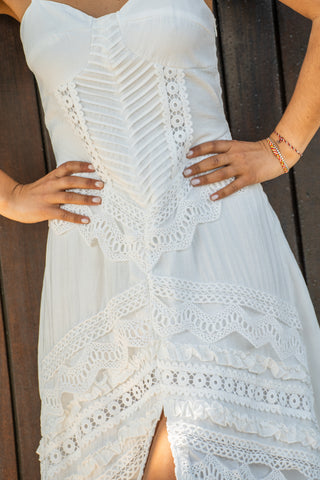 Robe JANE blanc