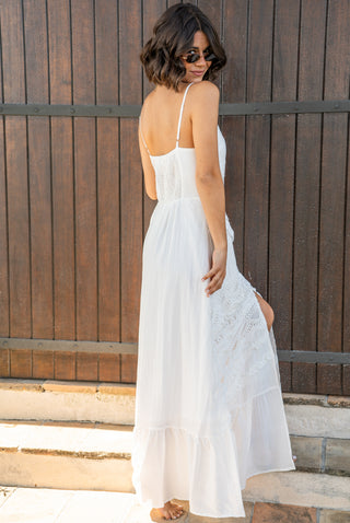 Robe JANE blanc
