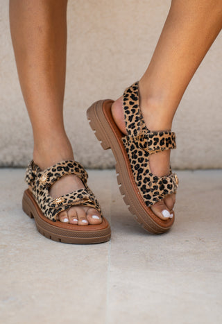 Sandales LÉOPARD