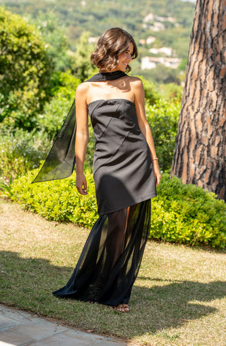 Robe BUSTIER noir