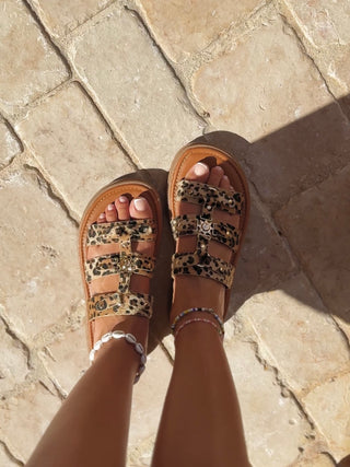 Sandales LUCCIA leopard